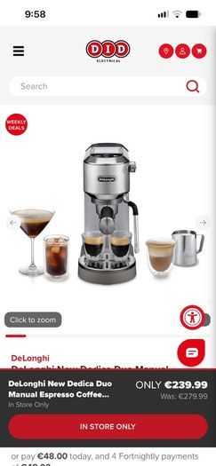 Coffee maker