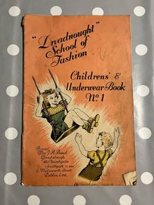 Vintage fashion pattern magazine
