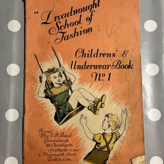 Vintage fashion pattern magazine