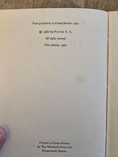 The Loser. By Peter Ustinov.  1962 Hardback Edition In Good Condition.  See Photos For Same.