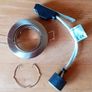 Satin Nickel Tilt Downlight Fitting Gu10 Image 2