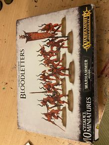 Warhammer 40k Khorne Bloodletters NOS