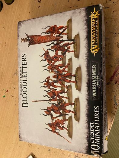 Warhammer 40k Khorne Bloodletters NOS