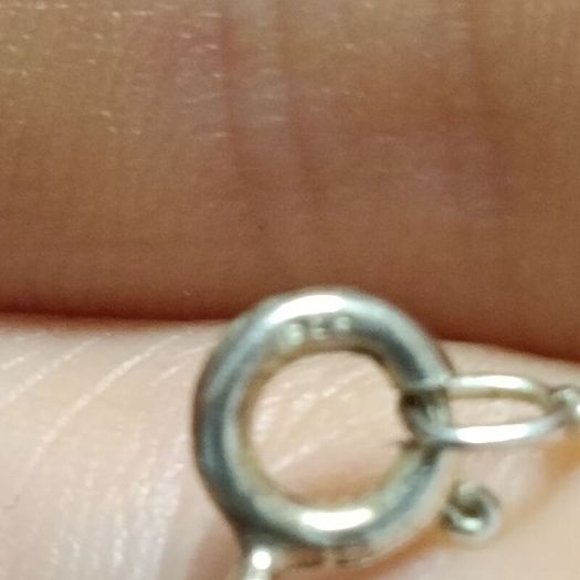 925 silver chain with a pendant