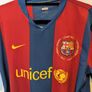 Vintage Barcelona Football Shirt | 2007/08 | Nike | Size L Image 5