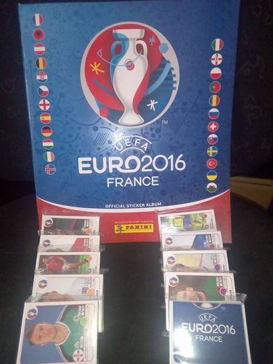Euro 2016 stickers - complete collection