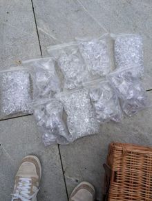 crystal from electric fire display