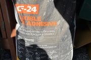 20kg bag of Dunlop CF-24 Flexible Tile Adhesive (white)