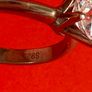 Moissanite and Zirconia ring Image 5