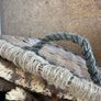 Large log basket on casters Image 3