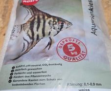 White sand for aquarium