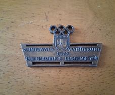 Volksmarch Olympic commemorative medal 1970s