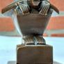 Art-Deco Monkey - Bronze, Marble (Signed) Image 6
