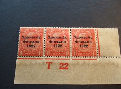 Irish Premium Stamp Overprints.