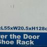 Shoe Rack - over door mounting Image 2