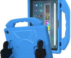 For Amazon Fire Max 11 2023 13th Gen Kids Case Shockproof Cover With Stand - Blue