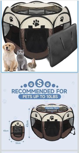 Portable Dog Playpen
