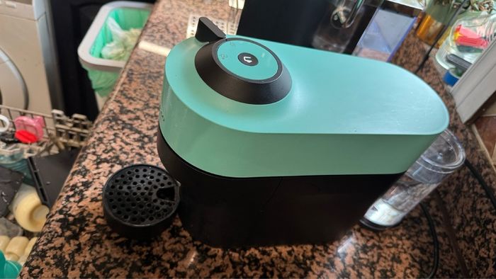 Nespresso Vertuo Pop - Aqua Mint - Tiffany Blue Smart Pod Coffee Machine