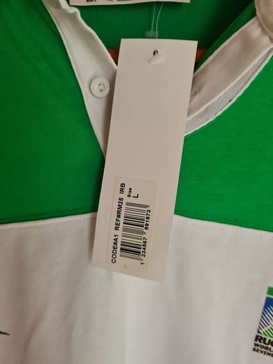 Rugby Shirt Irb Rugby World Cup Sevens Hong Kong 2005 Size Large Brand New Bnwt