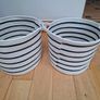 4  X stylish storage baskets Image 3