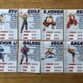 Vintage 1993 Street Fighter II Trading Cards Image 2