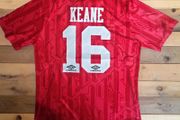 Man Utd (retro/keane 16 ) Jersey ,size : X Large