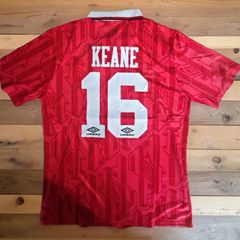 Man Utd (retro/keane 16 ) Jersey ,size : X Large