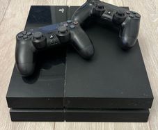 PlayStation 4 and 2 remotes