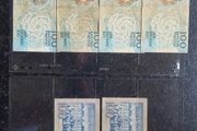 27 Banknotes zloty, pounds, litai, francs, pesetas, escudos, lire