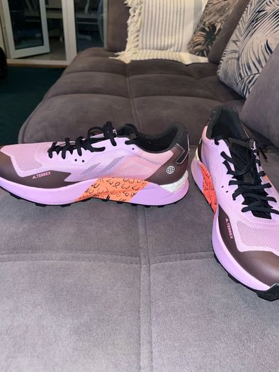 Adidas Terrex Agavic Ultra Bliss Lilac Purple Runners