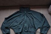 black ZARA cropped windbreaker, size XS