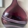 Purple Glass Vase Image 3