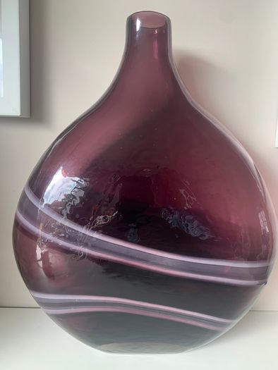 Purple Glass Vase