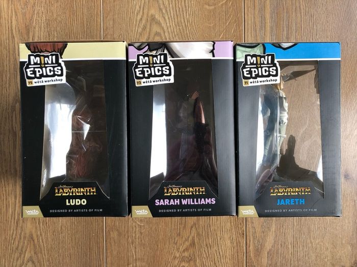 The Labyrinth: Jareth, Sarah & Ludo Bundle (Weta Mini Epics)