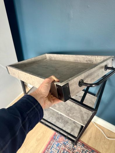 Luxury bar cart