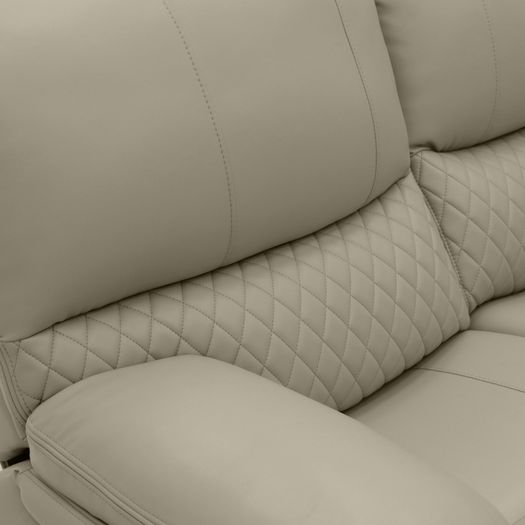 Rita Manual Leather Recliner Sofa