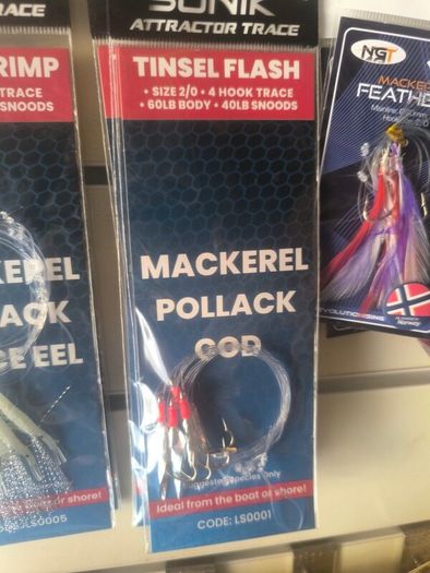 mackerel and Pollack rigs