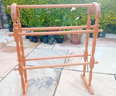 Wooden vintage Towel Rail