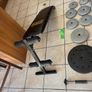 Weights Bench + 2nd Ab Weight Bench + 53kg Weights + Barbell + Dumbbells! Image 3