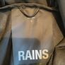 RAINS long raincoat BNWT Image 3