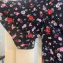 The Kooples black floral dress size S Image 4