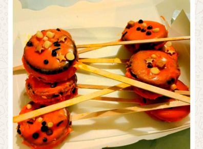 food homemade Halloween neo pop
