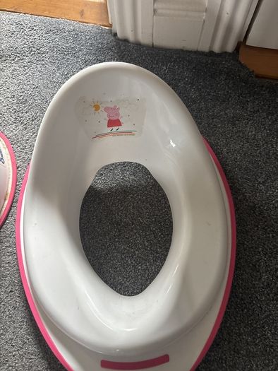 Peppa Pig toilet seat and stool