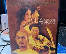 Crouching tiger hidden dragon VHS Big Box ex rental