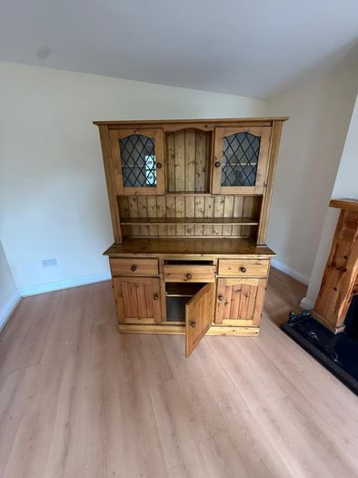 Large solid wood dresser