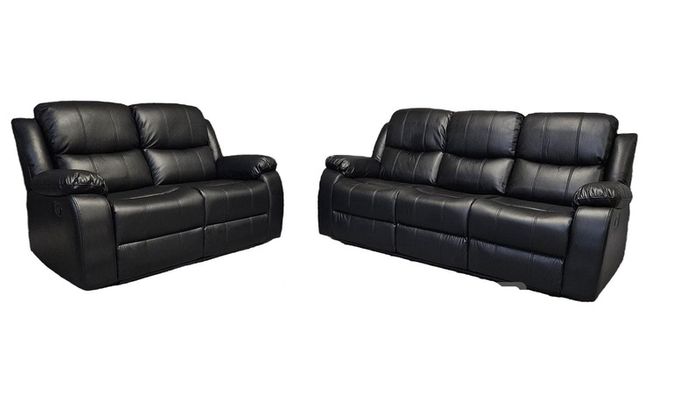 Brand new Leather 3 seater & 2 seater reclining sofa set