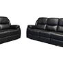 Brand new Leather 3 seater & 2 seater reclining sofa set Image 2