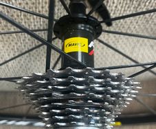 Mavic Aksium rim brake wheels. Pair. Never used.
