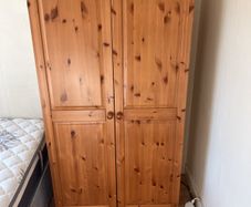 Pine wardrobe