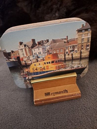 Vintage Weymouth Souvenir Coaster Set